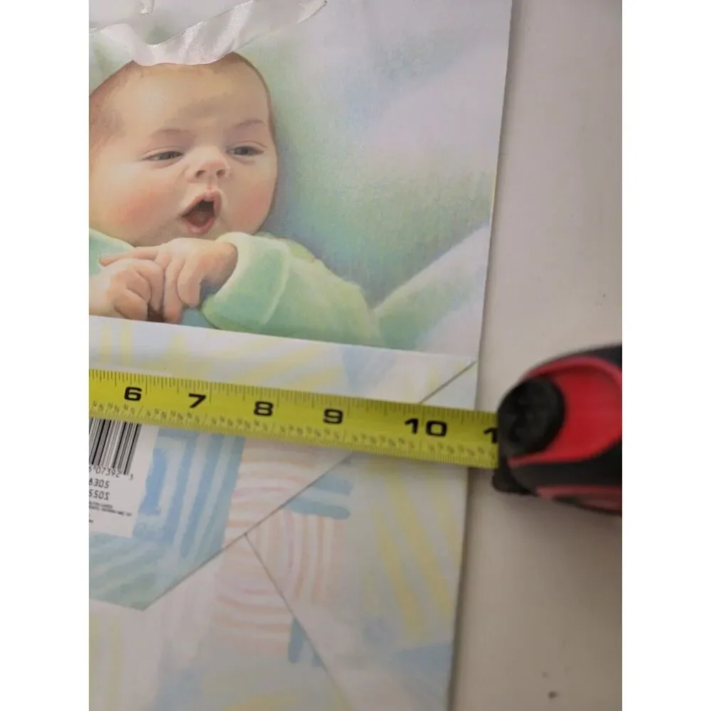 Gift Bag Vintage 2000s Baby Child Graphic Print American‎ Greetings